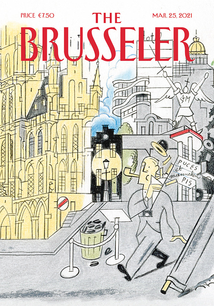 Ever Meulen, Collection Louis Vuitton Travel Book - Bruxelles, Enfin, back  to Bozar, 2020, BRUSSELS, Artwork